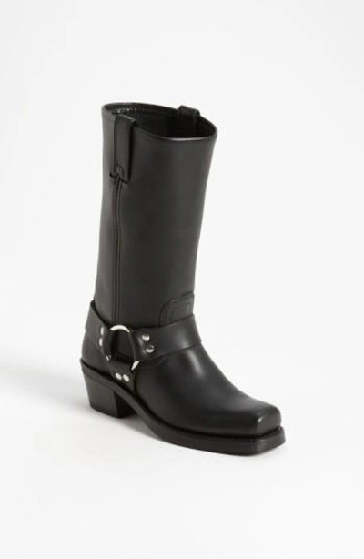 Frye 'harness 12r' Leather Boot In Black