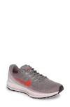 Nike Air Zoom Vomero 13 Running Shoe In Smoke/ Habanero Red