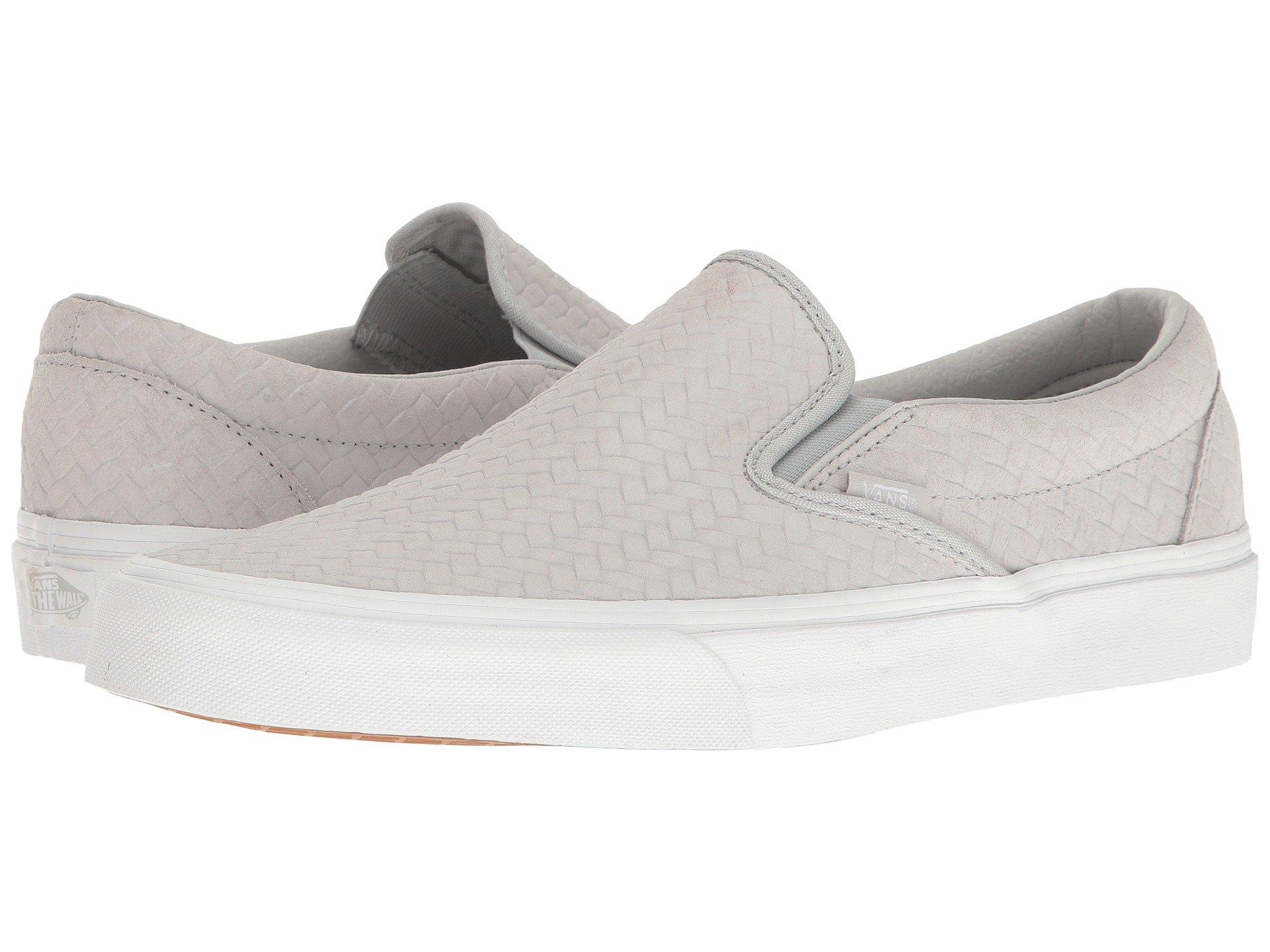 vans embossed suede slip on