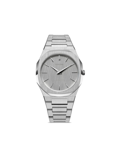 D1 Milano Watch Ultra Thin Bracelet 40 Mm In White