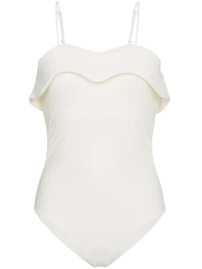 Paper London Wave Swimsuit In Neutrals