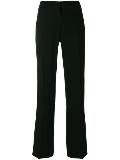 N°21 Straight Tailored Trousers In Black