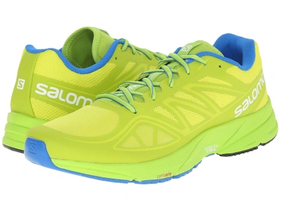 Salomon Sonic Aero In Gecko Green/granny Green/union Blue | ModeSens