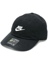 Nike Sportswear Heritage86 Futura Washed Cap In Black