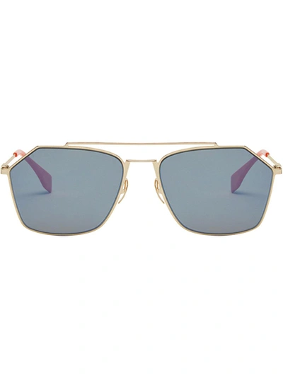 Fendi Eyewear Air Tinted Sunglasses - Metallic