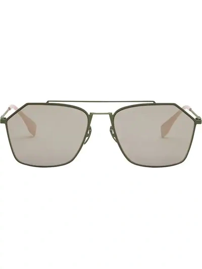 Fendi Eyewear  Air Sunglasses - Green