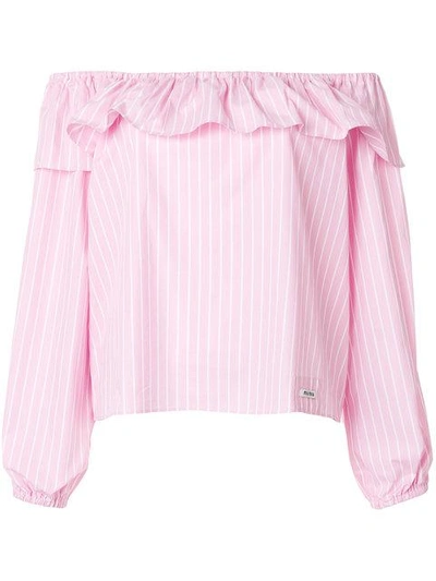 Miu Miu Shirt In Pink