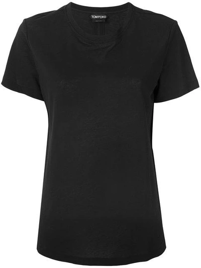 Tom Ford Basic T-shirt In Black