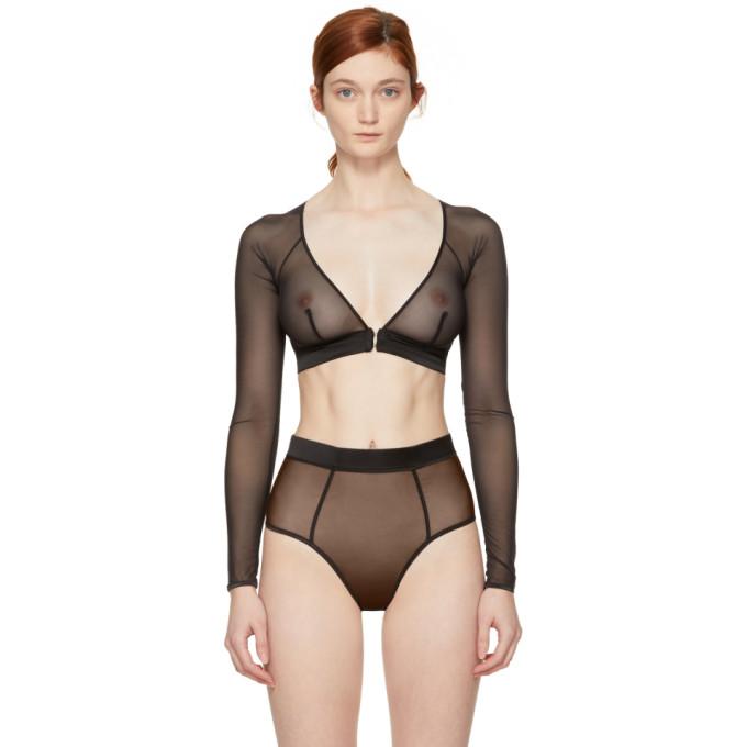 bralette with blouse