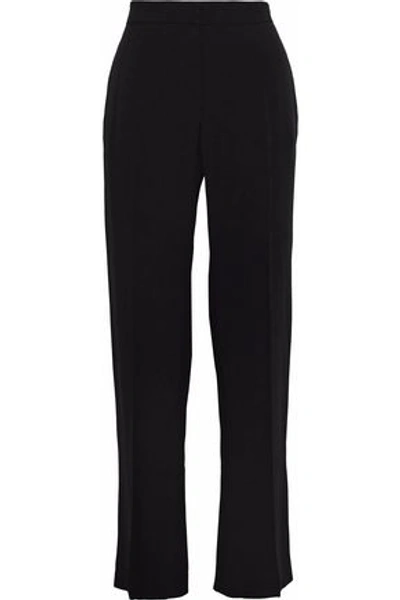 Goat Ford Cropped Crepe Trousers In Navy