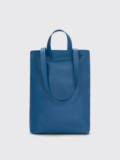 Marsèll Oversized Top Handle Bag In Blue 1