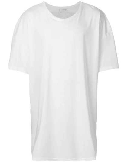 Faith Connexion Oversized Plain T-shirt In White