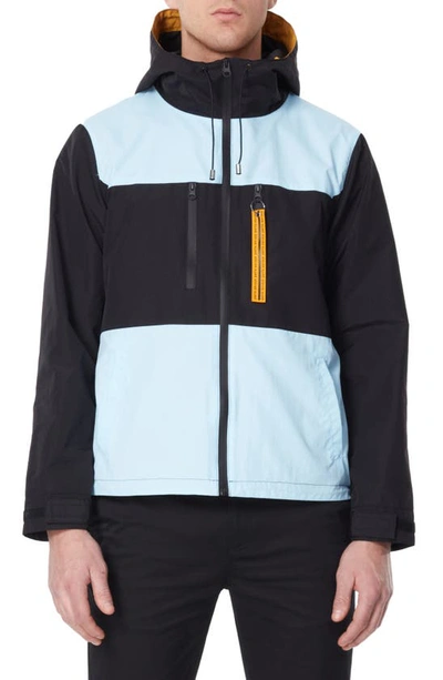 Elevenparis Colorblock Woven Jacket In Glacier Color Block