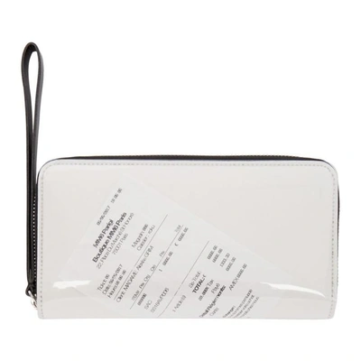 Mm6 Maison Margiela Mm6 Maison Martin Margiela White Pvc And Paper 