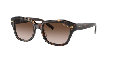 Vogue Eyewear Woman Sunglasses Vo5444s In Brown Gradient