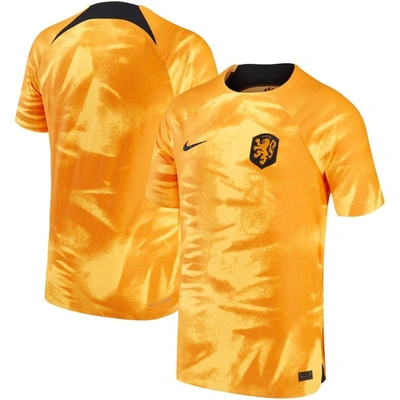 Nike Netherlands 2022/23 Match Home  Men's Dri-fit Adv Soccer Jersey In Orange