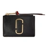 Marc Jacobs Cardholder Coin Pouch In 014 Black/c