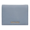 Miu Miu Blue French Wallet