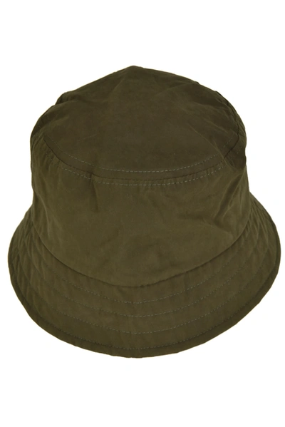 Hartford Cotton-blend Hat In Olive Green