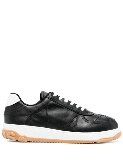 Gcds Low-top Lace-up Sneakers In Black