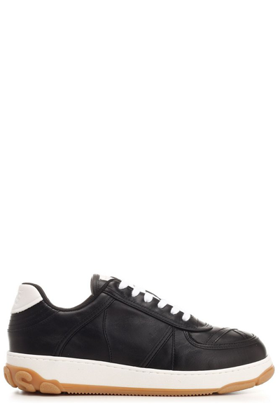 Gcds Low-top Lace-up Sneakers In Black