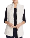 Aqua Faux Fur Vest - 100% Exclusive In White