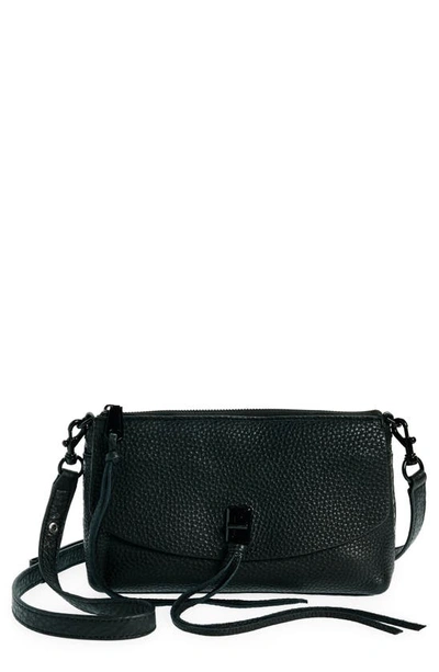 Rebecca Minkoff Darren Leather Crossbody In Black