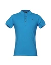 Diesel Polo Shirts In Azure