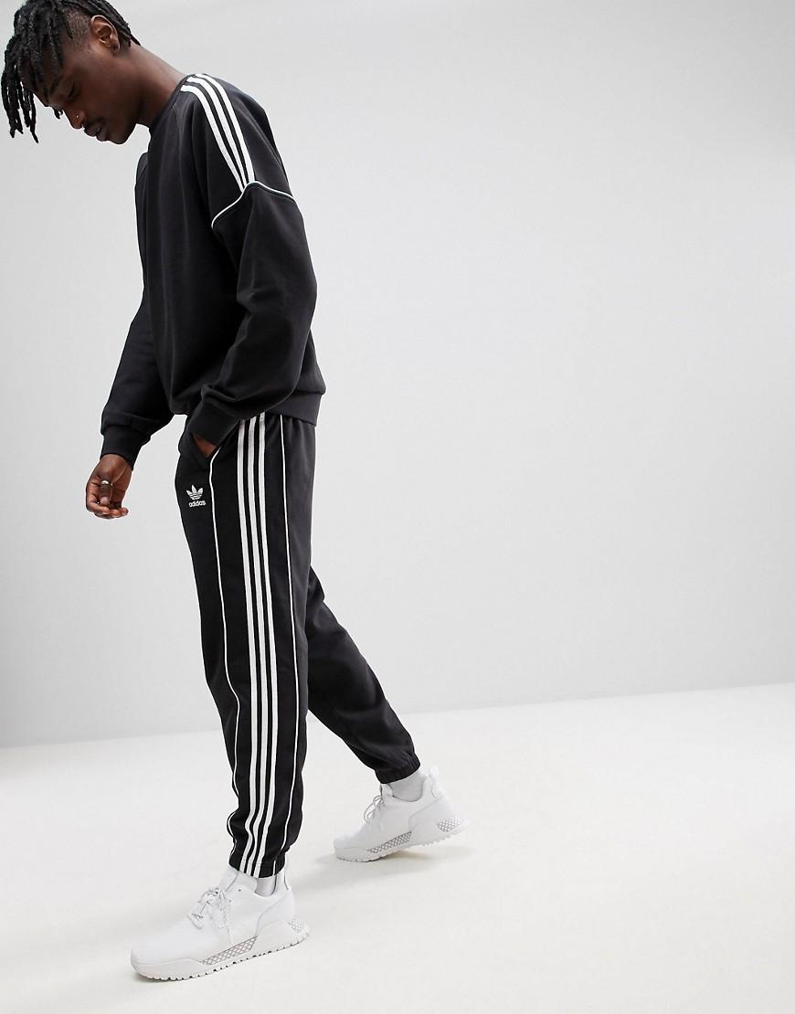 adidas originals nova retro joggers in grey