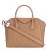 Givenchy Antigona Sugar Small Leather Tote In Old Pink