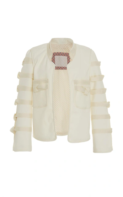 Alix Of Bohemia Limited Edition Georgia Knot Jacket In White