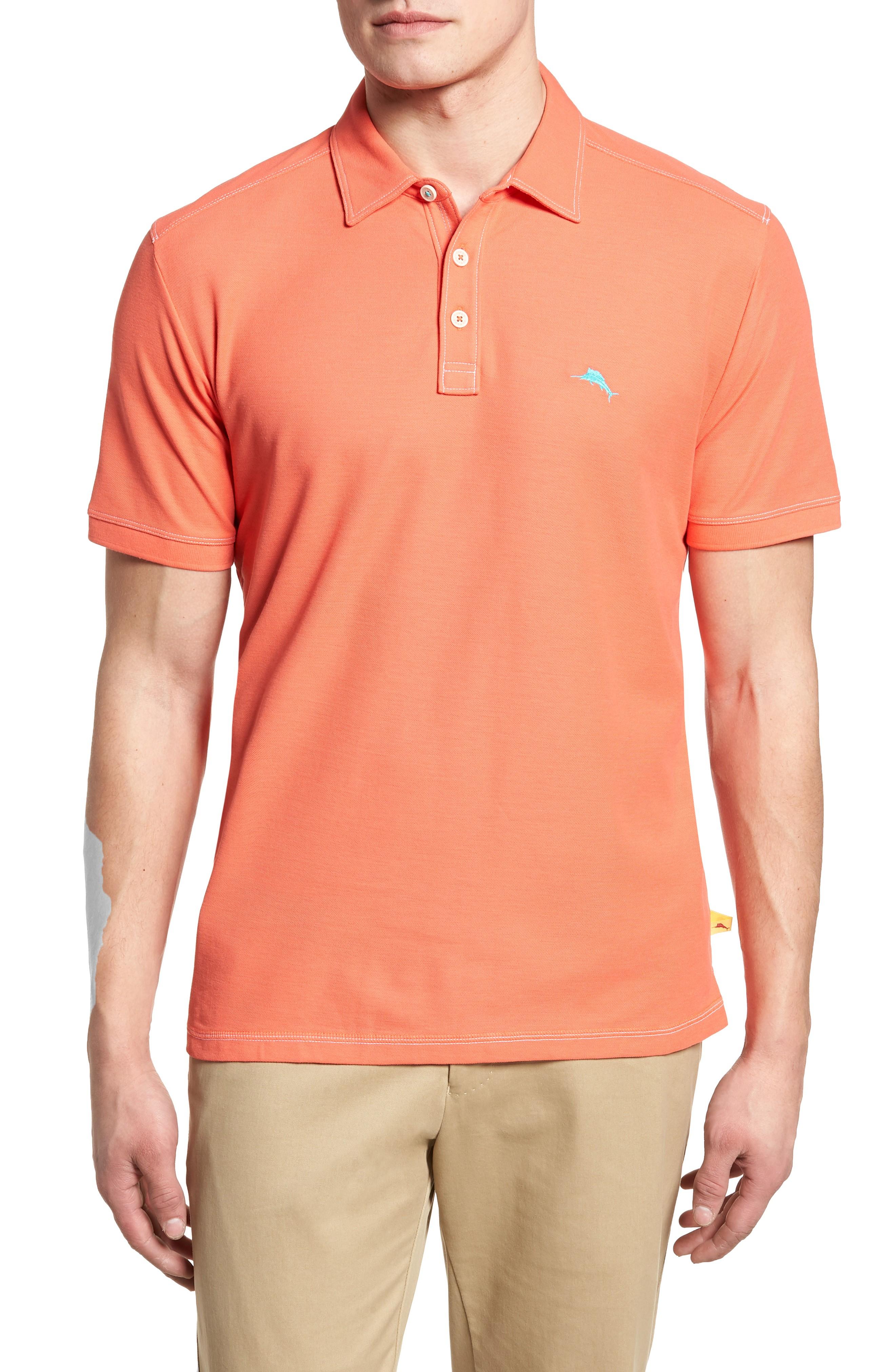 tommy bahama tropicool pique polo