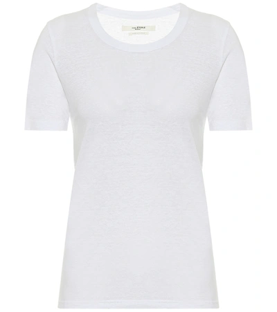Isabel Marant Étoile Kiliann T-shirt In White Linen