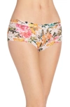 Hanky Panky Floral Lace Boyshorts In Melissa Floral