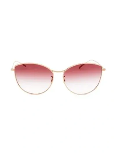 Oliver Peoples Rayette 60mm Cat Eye Sunglasses In Pink