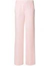 P.a.r.o.s.h Straight Leg Trousers In Pink