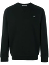 Mcq By Alexander Mcqueen Swallows Appliqué Jumper In Black