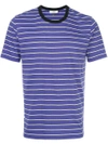 Ami Alexandre Mattiussi Striped Short Sleeves T-shirt