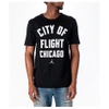 Nike Men's Air Jordan "city Of Flight" T-shirt, Black