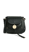 See By Chloé Susie Small Saddle Bag In Black