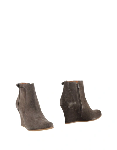 Lanvin Ankle Boot In Lead