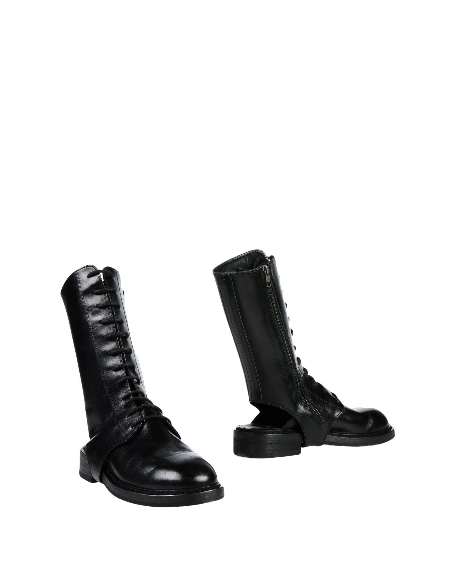 ann demeulemeester biker boots