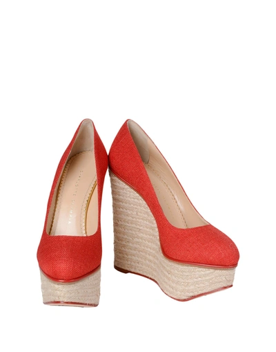 Charlotte Olympia Pumps In Red