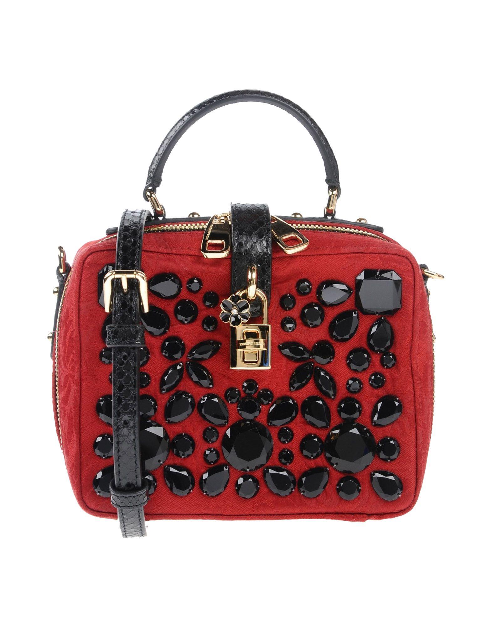 Dolce & Gabbana Handbags In Red | ModeSens