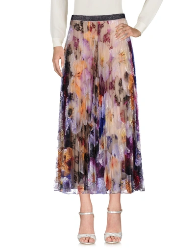 Christopher Kane Long Skirts In Purple