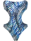 Lygia & Nanny Taylor Printed Swimsuit In Nassau