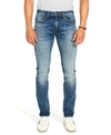 Buffalo David Bitton Slim Ash Jeans In Authentic And Sanded