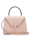 Valextra Iside Mini Saffiano-leather Bag In Light Pink