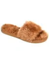 Journee Collection Dawn Slippers In Cognac
