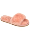 Journee Collection Dawn Slippers In Rose